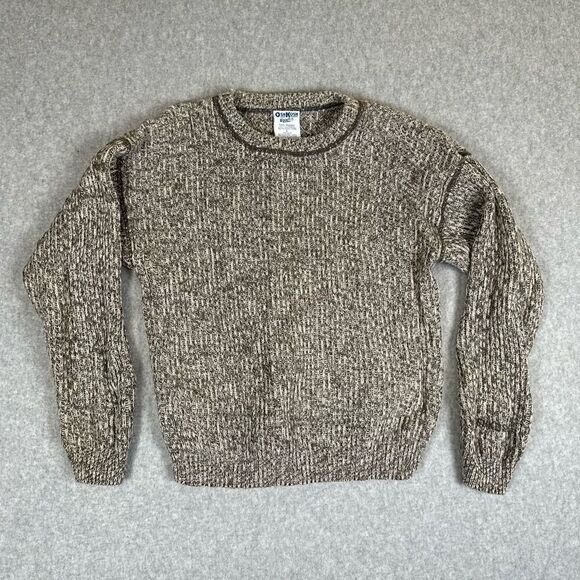 Osh Kosh B' Gosh Toddler Boys Size Large Pullover Sweater Gray Black Long Sleeve - Picture 1 of 7